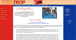Desktop Screenshot of dynotechresearch.com